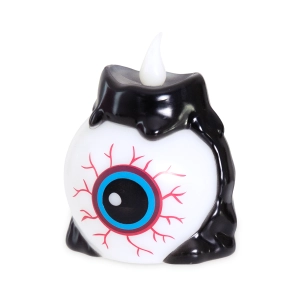 Świeczka LED Oko Halloween zmieniająca kolory
