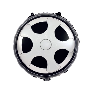 Balon foliowy Racing Car Koło 45x50 cm