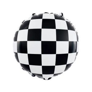 Balon foliowy Racing Car Flaga w szachownicę
