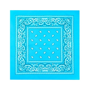 Chustka bandana niebieska