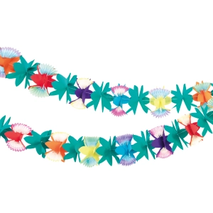 Girlanda tropikalne kwiaty 300x17cm
