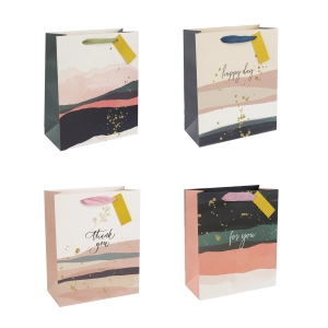 Torebki na prezenty For you średnie 12szt. mix
