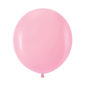 Balon pudrowy różowy 18cali 1szt.