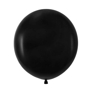 Balon czarny 18cali 1 szt.