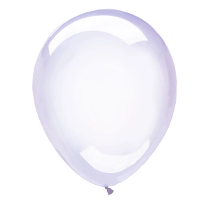 Balony transparentne fioletowe 10cali 12szt.