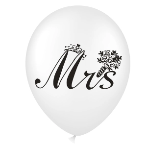 Balon z napisem Mrs 18cali 1szt