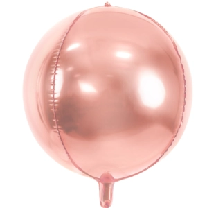 Balon foliowy kula rose gold 22cali