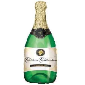 Balon foliowy Szampan Chateau Celebration 21x51cm