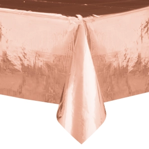 Obrus foliowy rose gold 137x274cm
