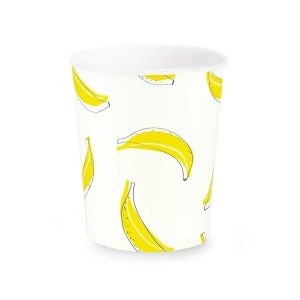 Kubek Banana party 220ml 6szt.