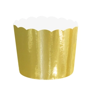 Papilotki do muffinek złote 10szt.