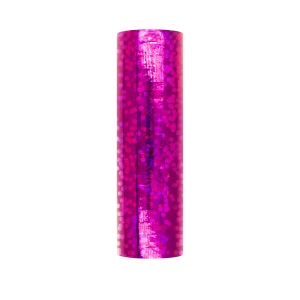 Serpentyna holograficzna brokatowa ciemna różowa