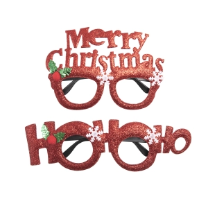 Okulary świąteczne Merry Christmas HOHOHO