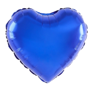 Balon foliowy Serce ciemnoniebieski 18cali N