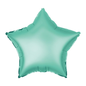 Balon foliowy Gwiazda matowy zielony 18cali N