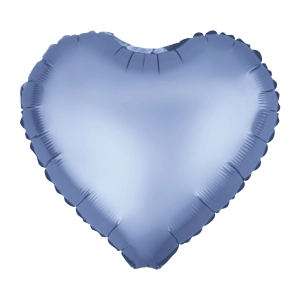 Balon foliowy Serce matowy granatowy 18cali N