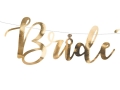 Baner Bride to be złoty 80cm