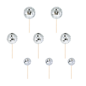 Toppery Kula Silver Disco 8 szt. zestaw