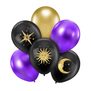 Balony Andrzejki 12cali 6 szt. zestaw