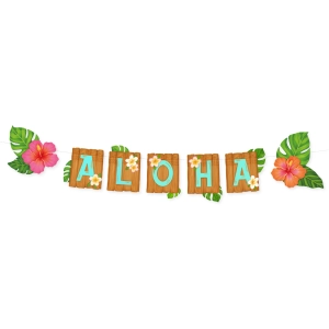Baner Aloha 135x25cm