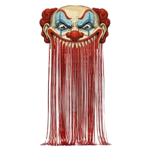 Dekoracja na drzwi Halloween Freak Show 89 cm x 145 cm
