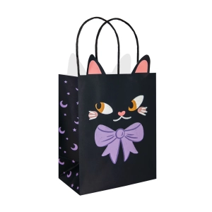Torebka na prezenty i cukierki Kot Halloween Spooky Friends 1 szt