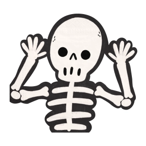 Serwetki Szkielet Halloween Spooky Friends 12 szt