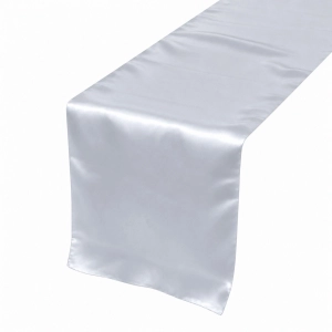 Satyna gładka srebrna 36 cm x 9 m