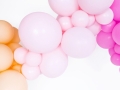 Balony blady róż pastelowe 27cm 10szt.