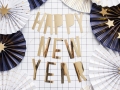 Baner Happy New Year złoty 90cm