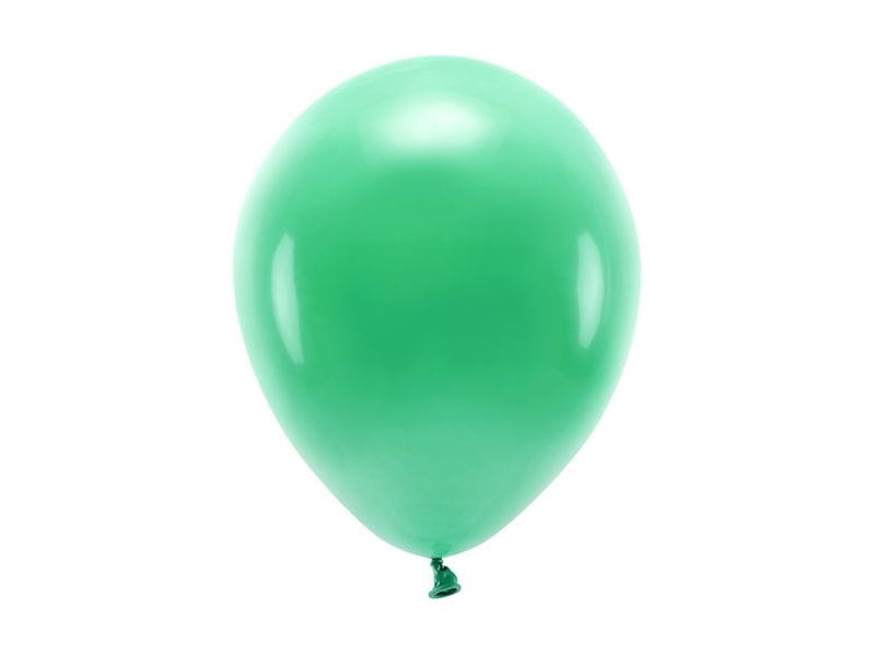 Balony Eco zielone pastelowe 26cm 100szt