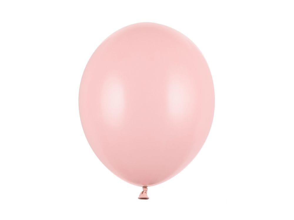 Balon blady róż pastelowy 27cm 1szt