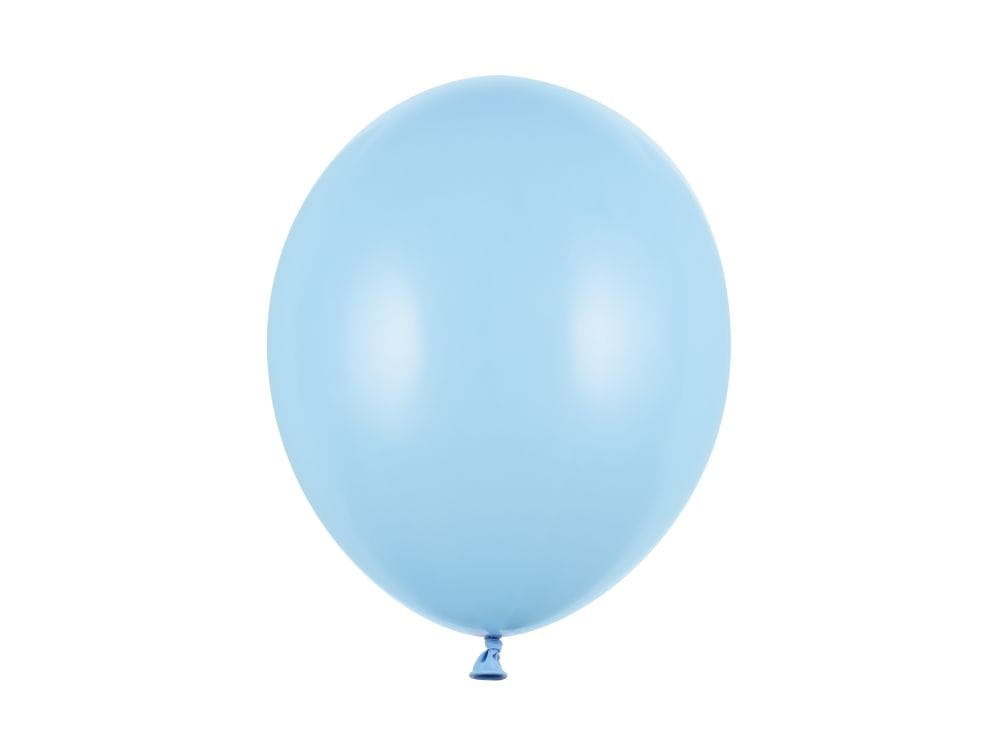 Balon błękitny pastelowy 27cm 1szt