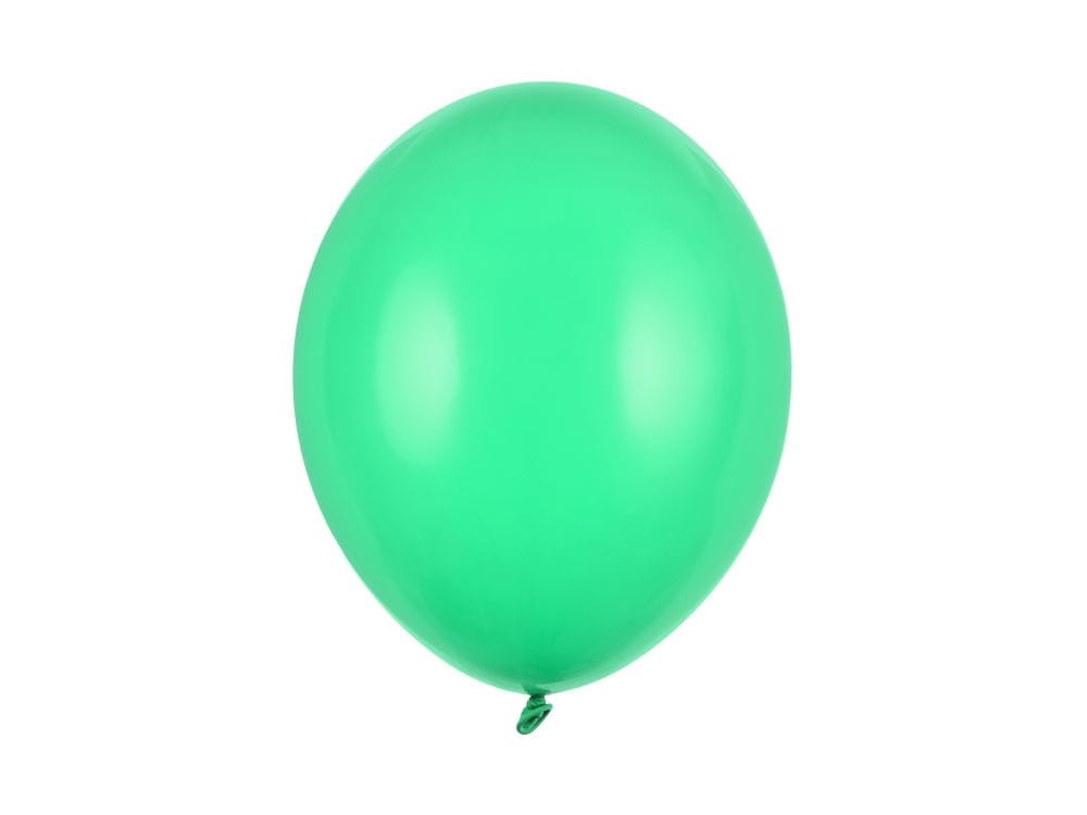 Balon zielony pastelowy 27cm 1szt