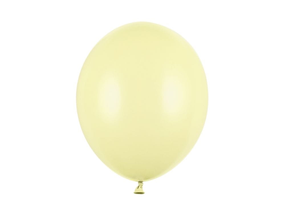 Balon cytrynowy pastelowy 27cm 1szt