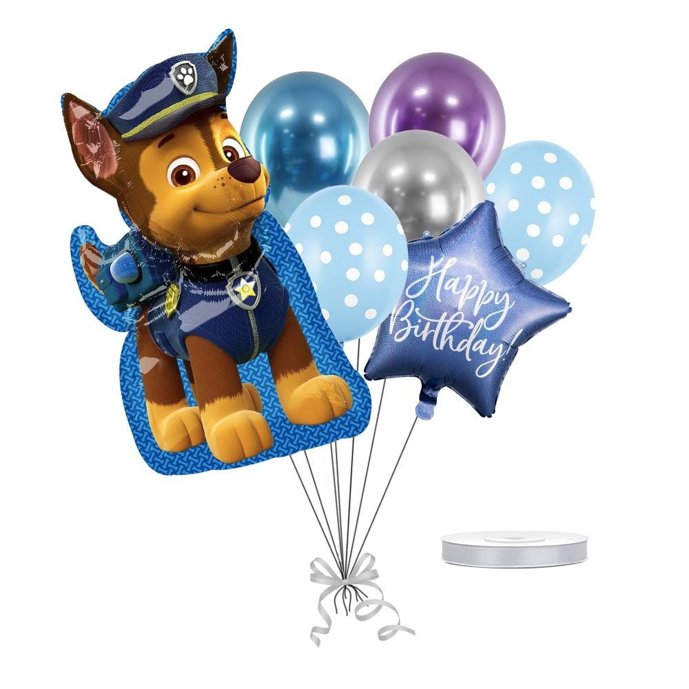 Bukiet z balonów na urodziny Psi Partol