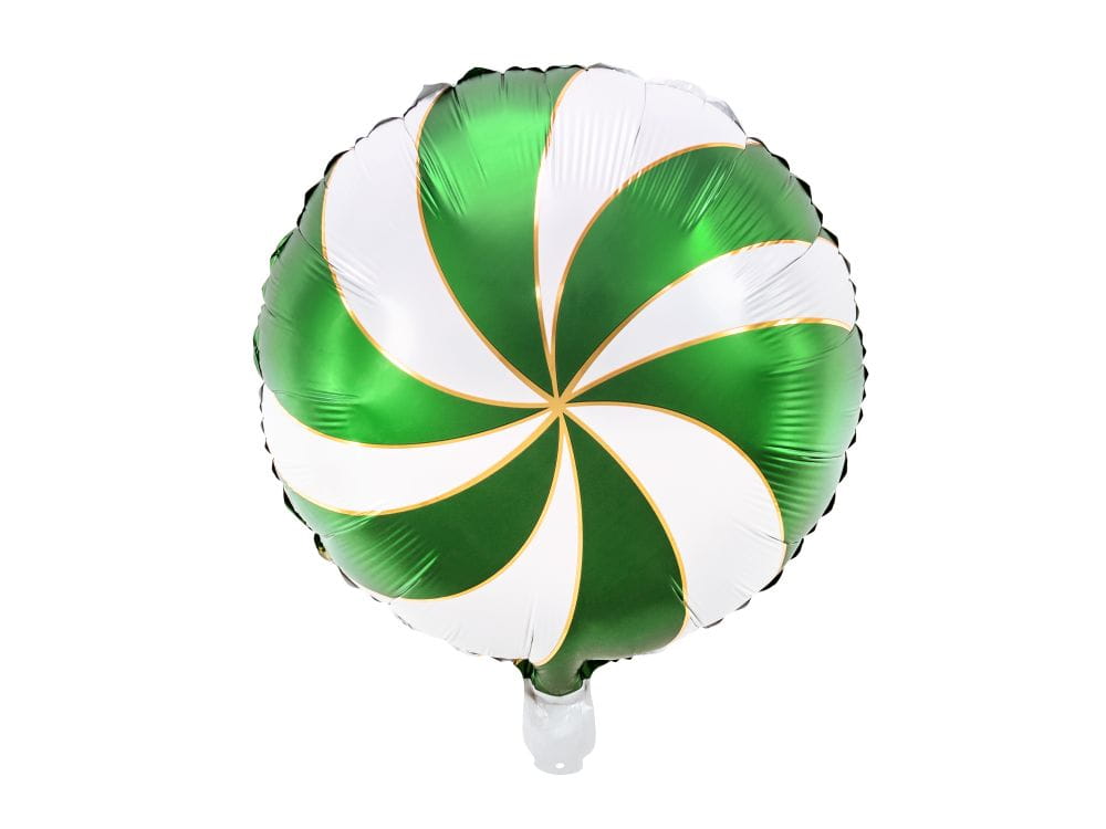 Balon foliowy cukierek zielony 35cm