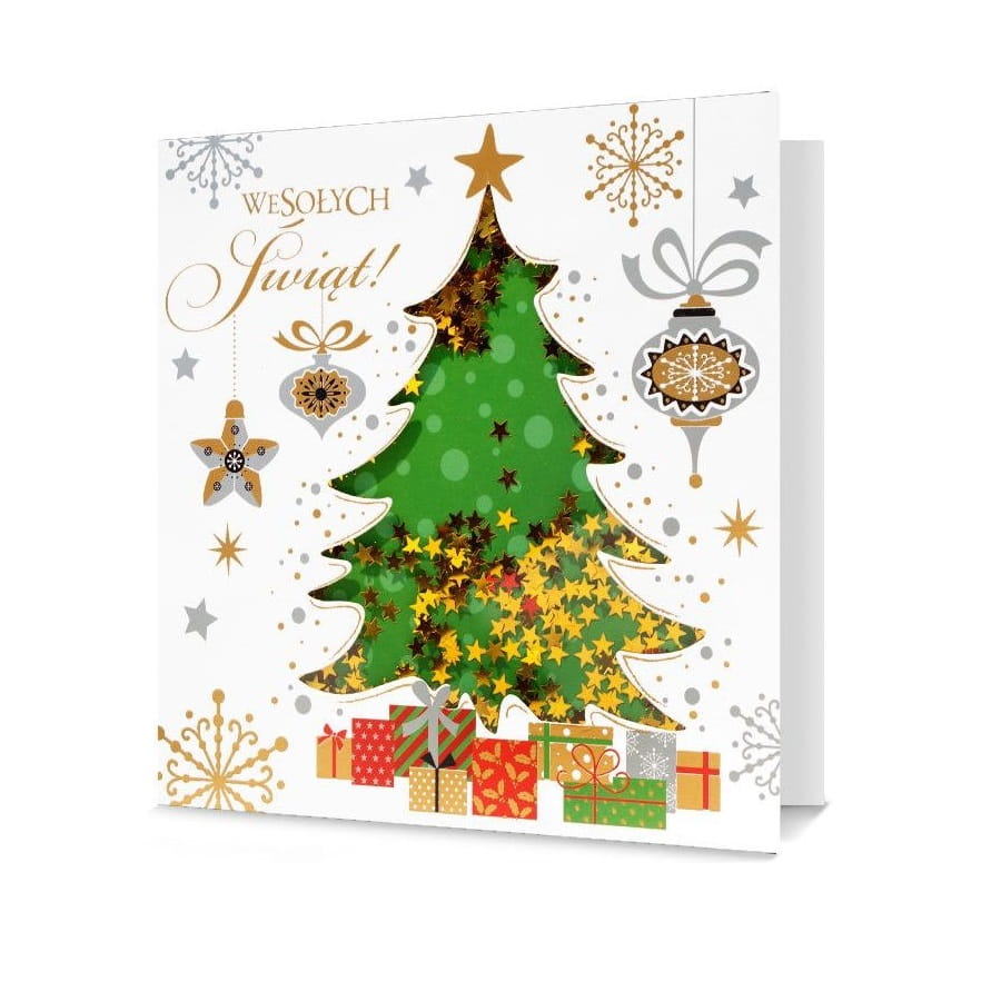 Kartka Świąteczna - Wesołych Świąt - HM100-774