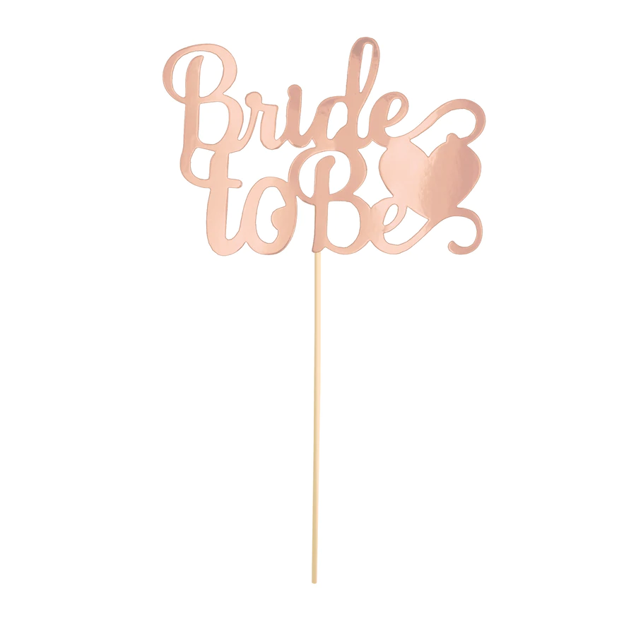 Topper na tort bride to be