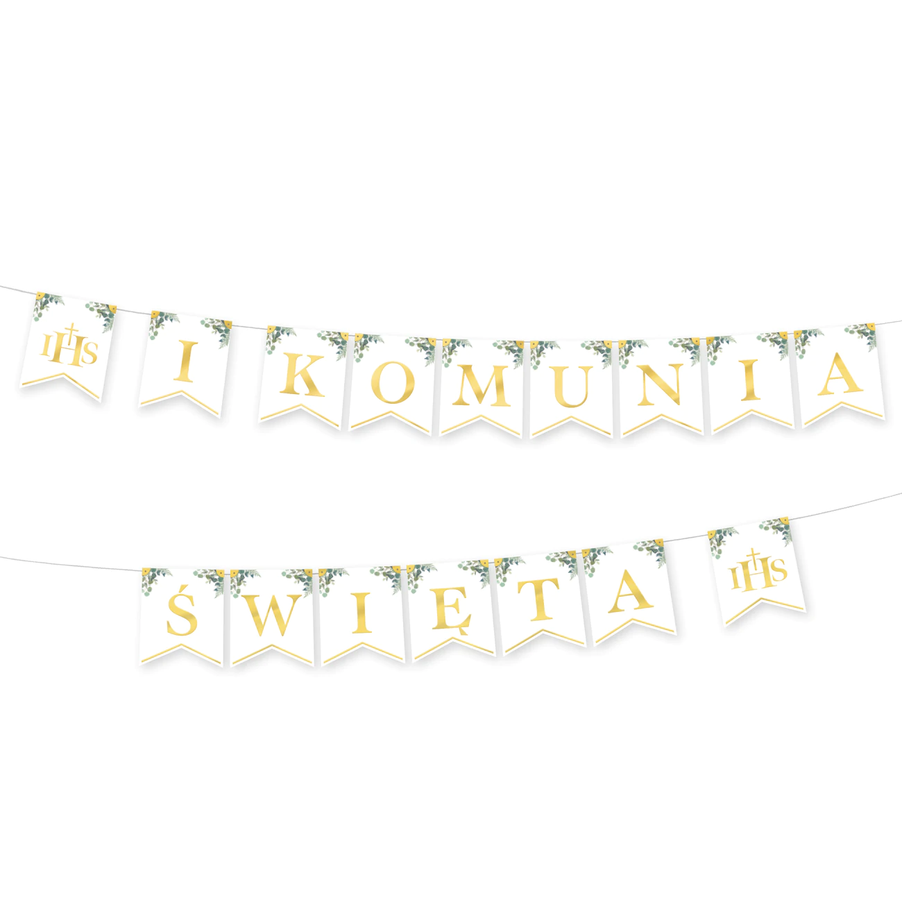 Baner I Komunia Święta 240cm