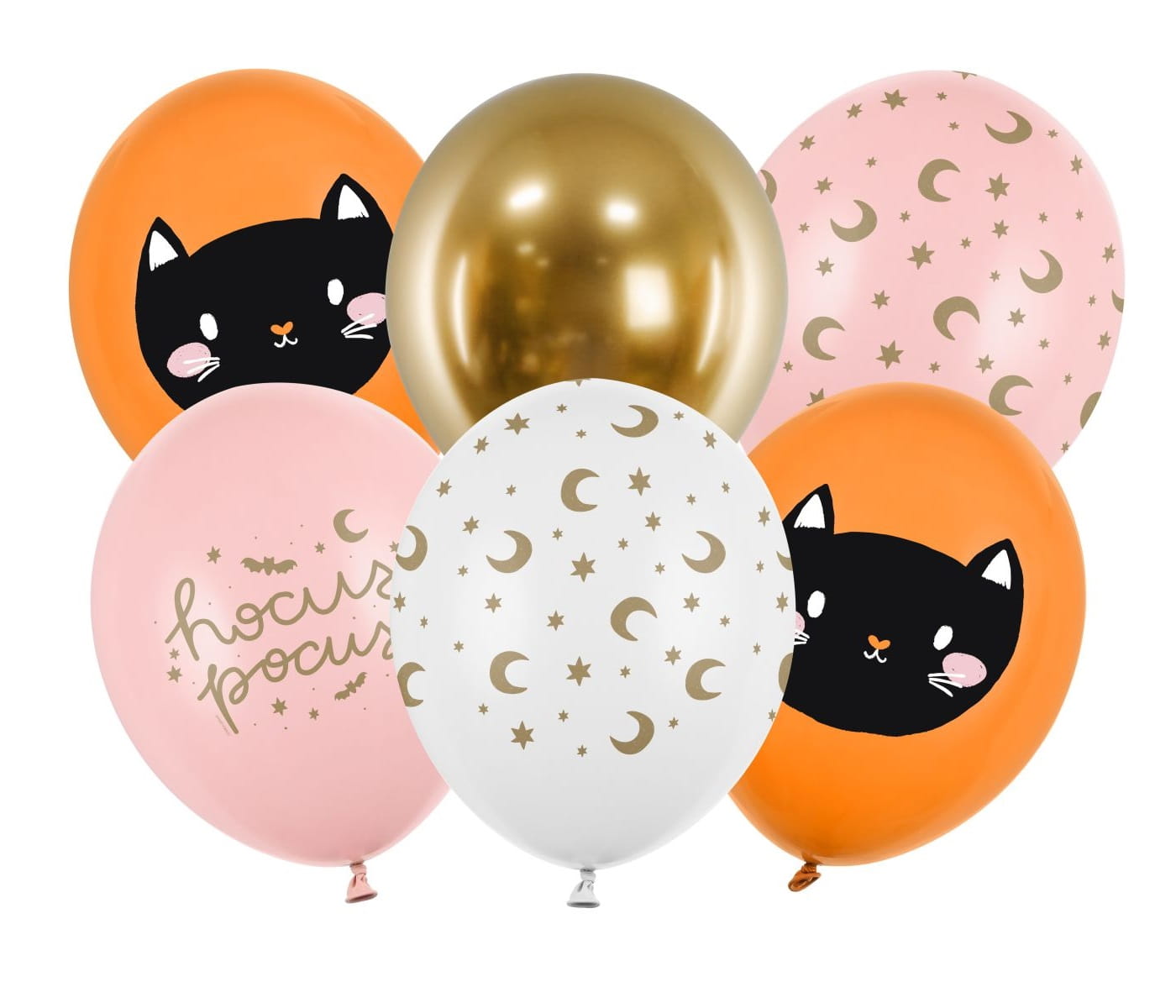 Balony na Halloween Hocus Pocus 30cm 6szt.