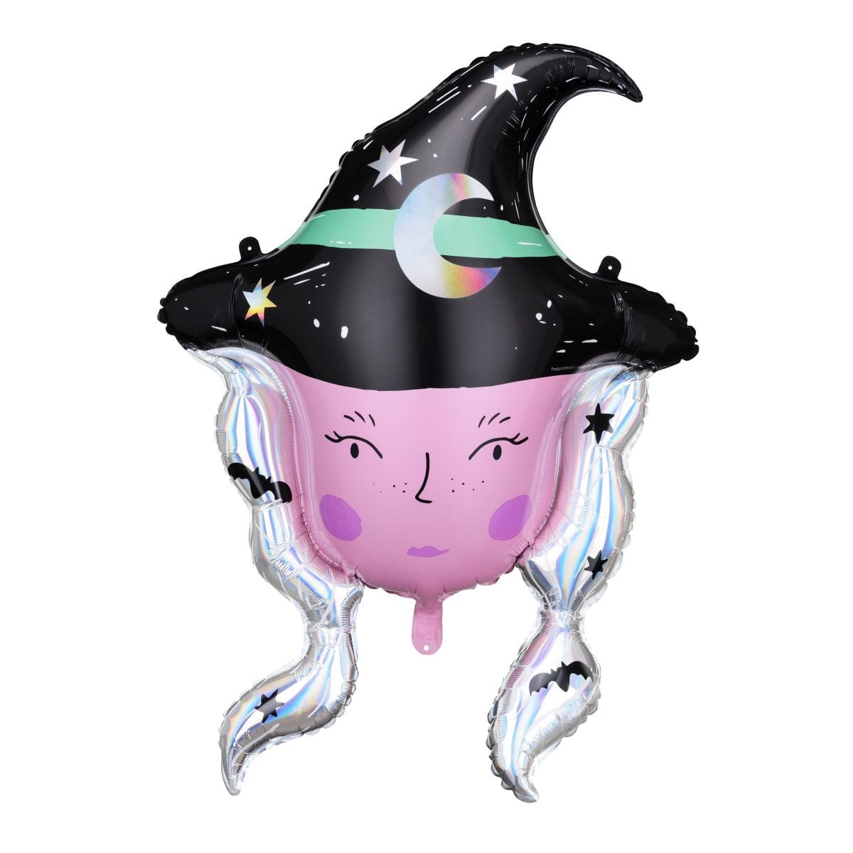 Balon foliowy czarownica na Halloween 101cm