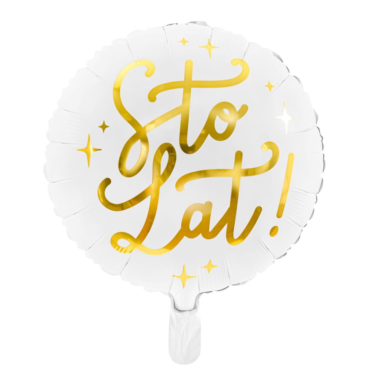 Balon foliowy sto lat! 35 cm na hel