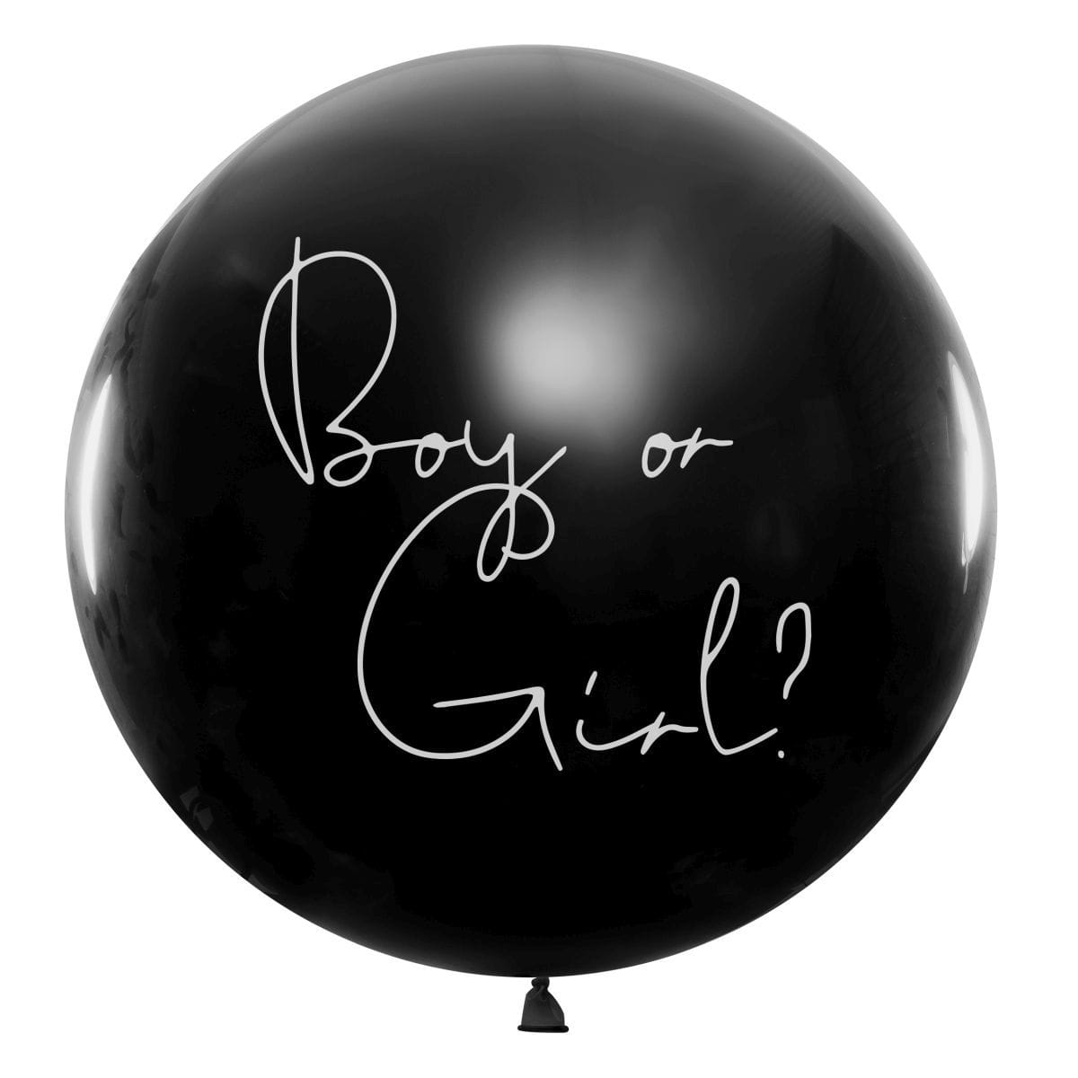 Balon na gender reveal - chłopiec 100 cm