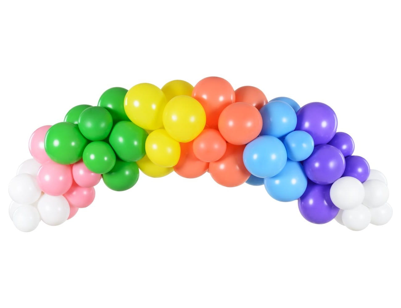 Girlanda z balonów tęcza 200 cm