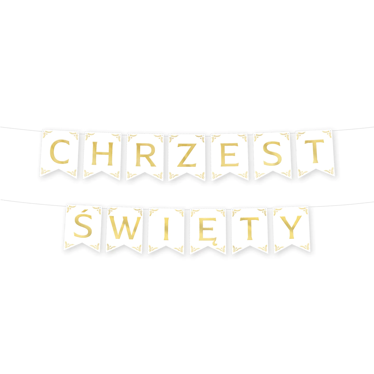 Baner Chrzest Święty 160 cm