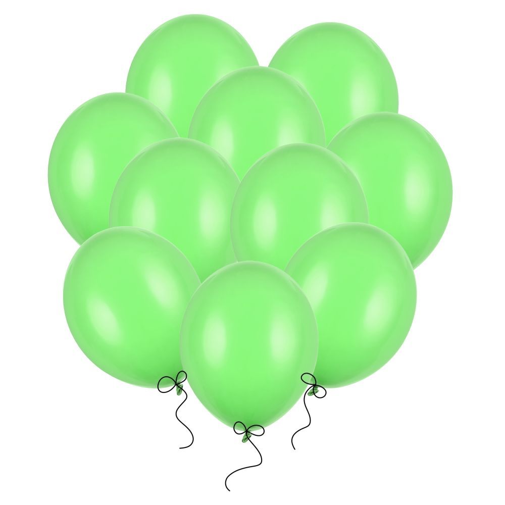Balony jasnozielone pastelowe 30 cm 14 cali 50 szt.