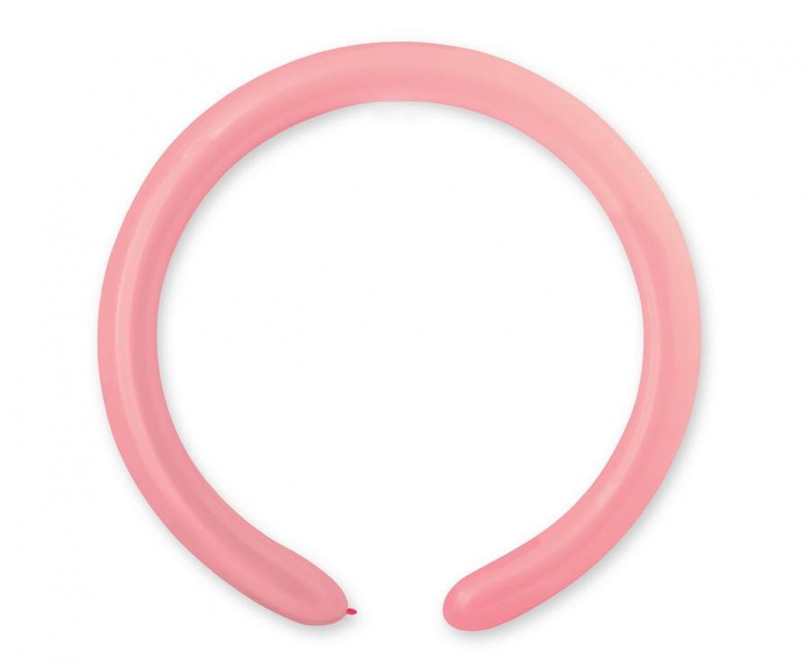 Balony do modelowania jasnoróżowe 140 cm 100 sztuk