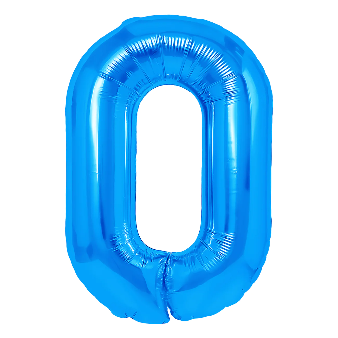 Balon foliowy cyfra 0 ciemnoniebieski 85 cm