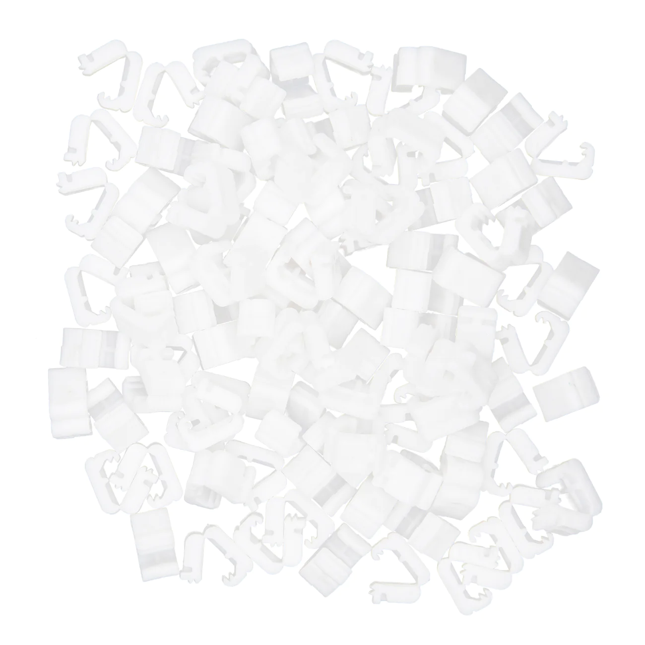 Klipsy do balonów białe 100 szt